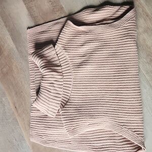 Uniqlo Pink Middle Guage Turtleneck Neck Long Sweater Vest